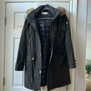 Michael Kors winter jacket olive green